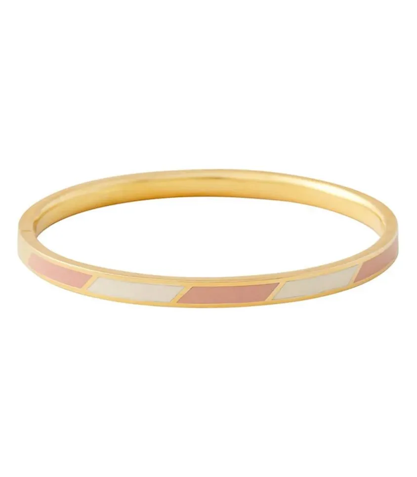 Bracelet Stripes Beige White