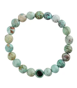 Bracelet Turquoise Oeil Vert