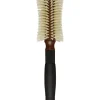 Brosse A Cheveux Pre-Incurvee Brushing 12 Rangs En Bois