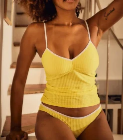 Caraco Georgia Yellow Vichy