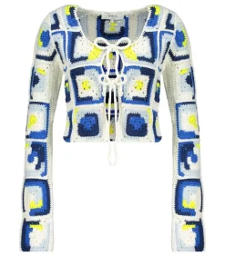 Cardigan En Crochet Hayden Tie