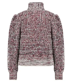 Cardigan Romane Burgundy