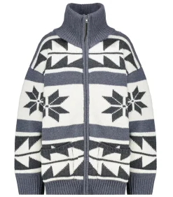 Cardigan Snow Laine Merinos Gris