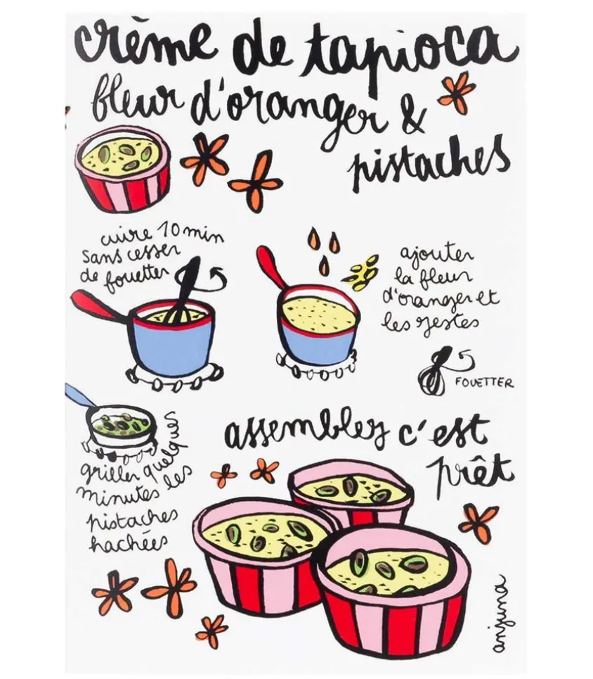 Carte Recette Tapioca Anjuna Boutan