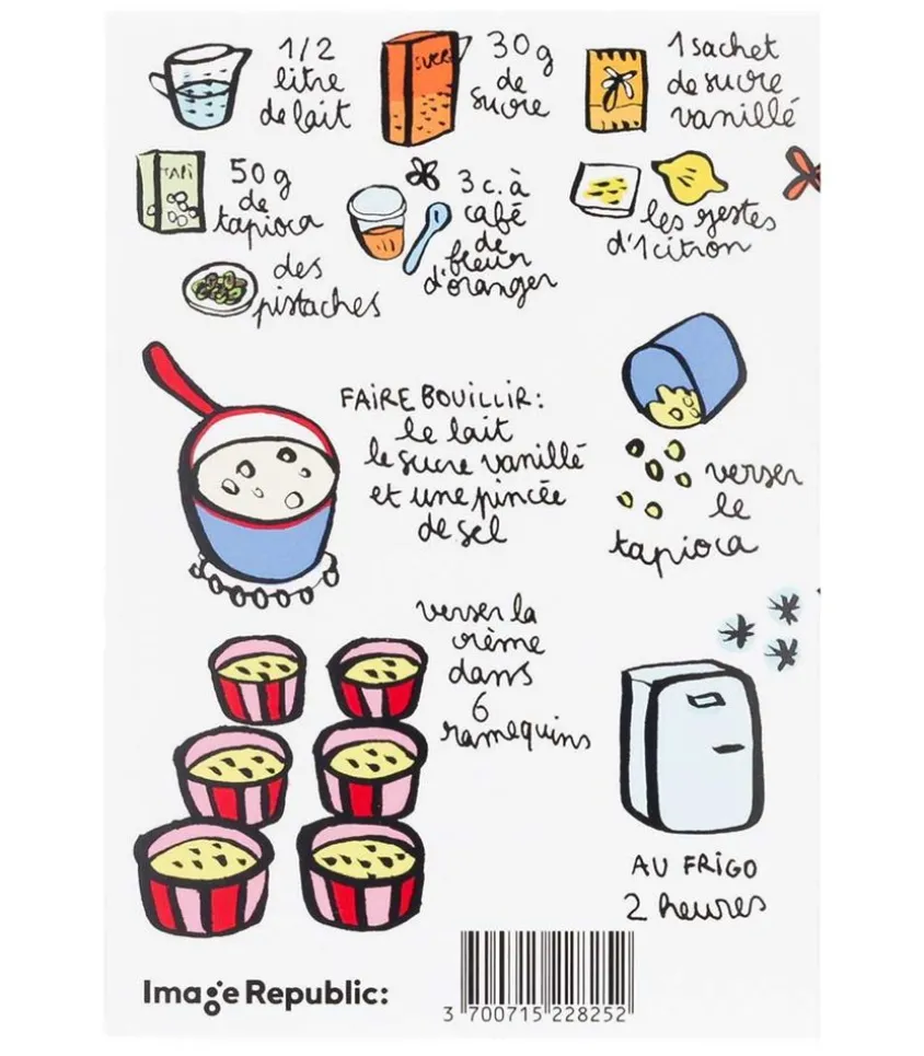 Carte Recette Tapioca Anjuna Boutan