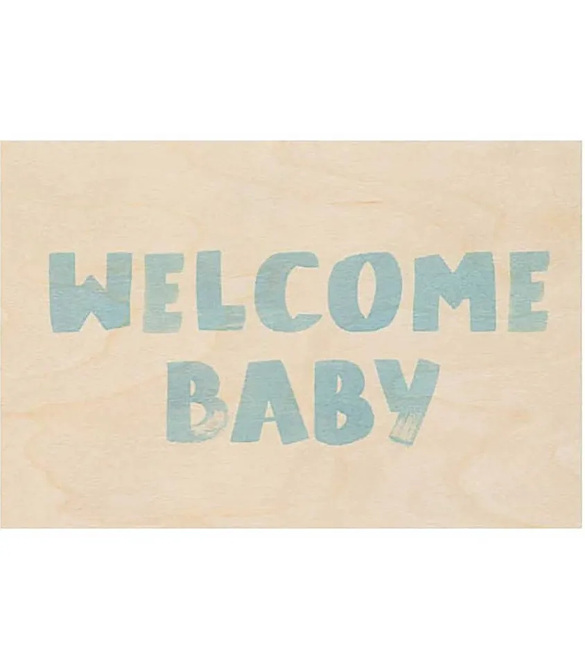 Carte Welcome Baby