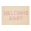 Carte Welcome Baby Rose