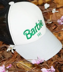 Casquette Baseball Barbie Ecru