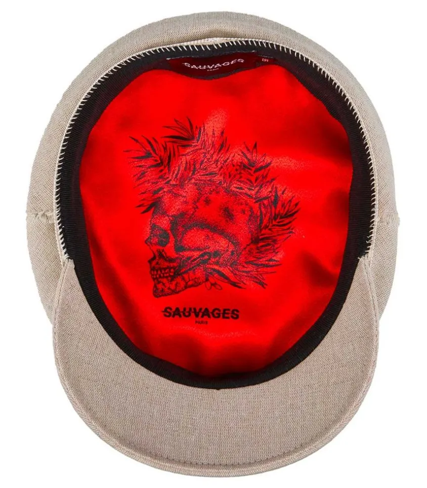 Casquette Nancy Blanc Casse