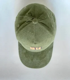 Casquette Velours Kaki