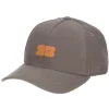 Casquette Velours Marron Glace