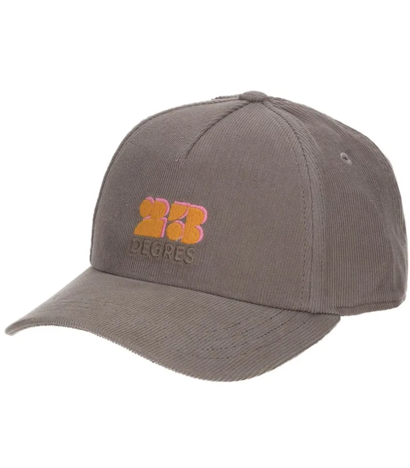 Casquette Velours Marron Glace