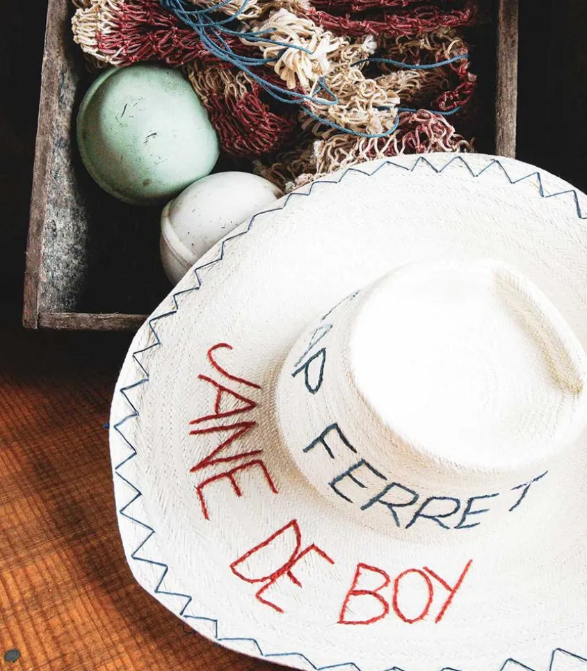 Chapeau De Paille Cap Ferret X Jane De Boy
