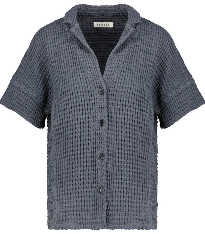 Chemise A Manches Courtes Laguna Anthracite