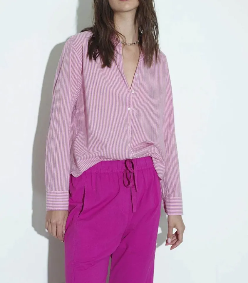 Chemise Beau Rose Dawn Stripes