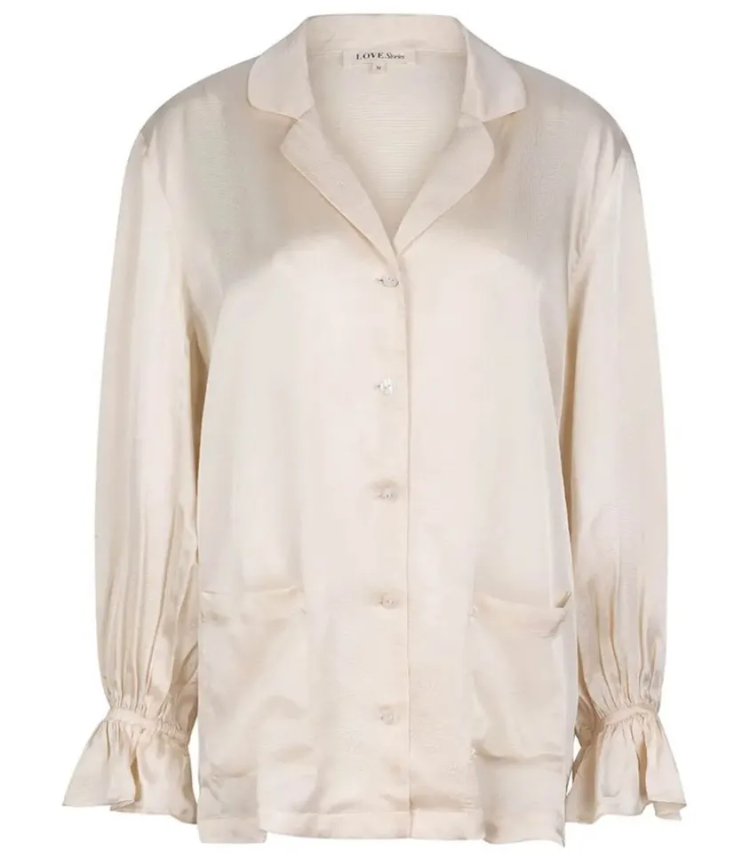 Chemise De Pyjama Off White
