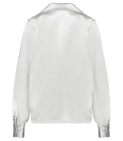 Chemise En Soie Mylah Silver