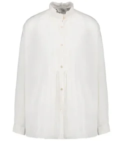 Chemise En Voile De Coton Et Soie