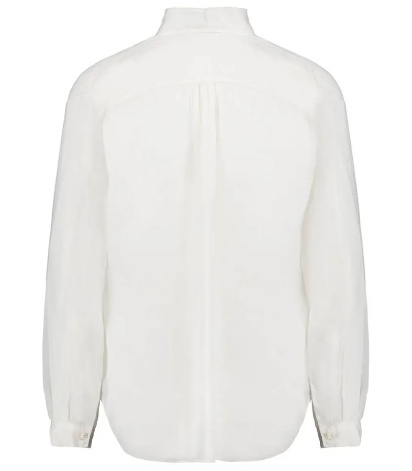 Chemise En Voile De Coton Et Soie