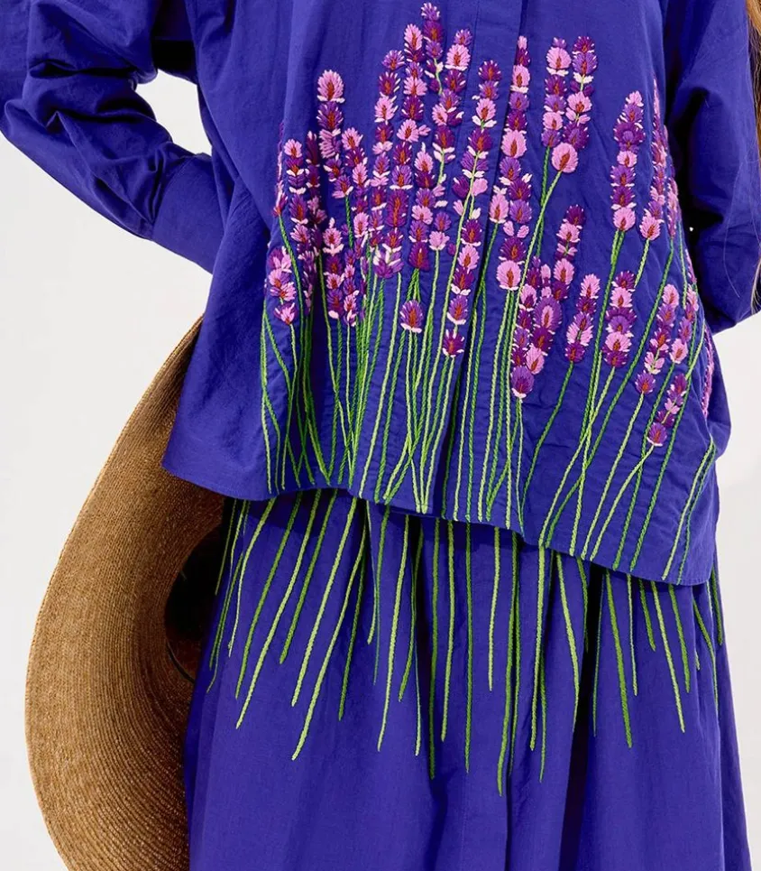 Chemise Greta Royal Blue