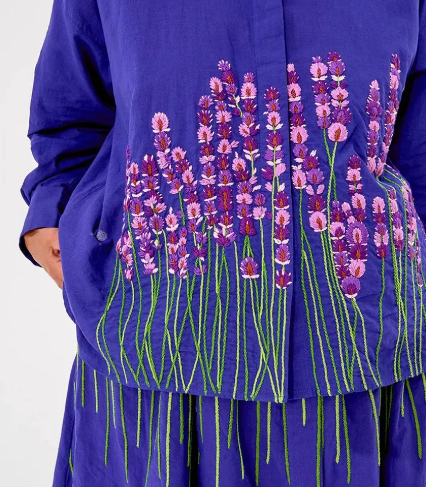 Chemise Greta Royal Blue