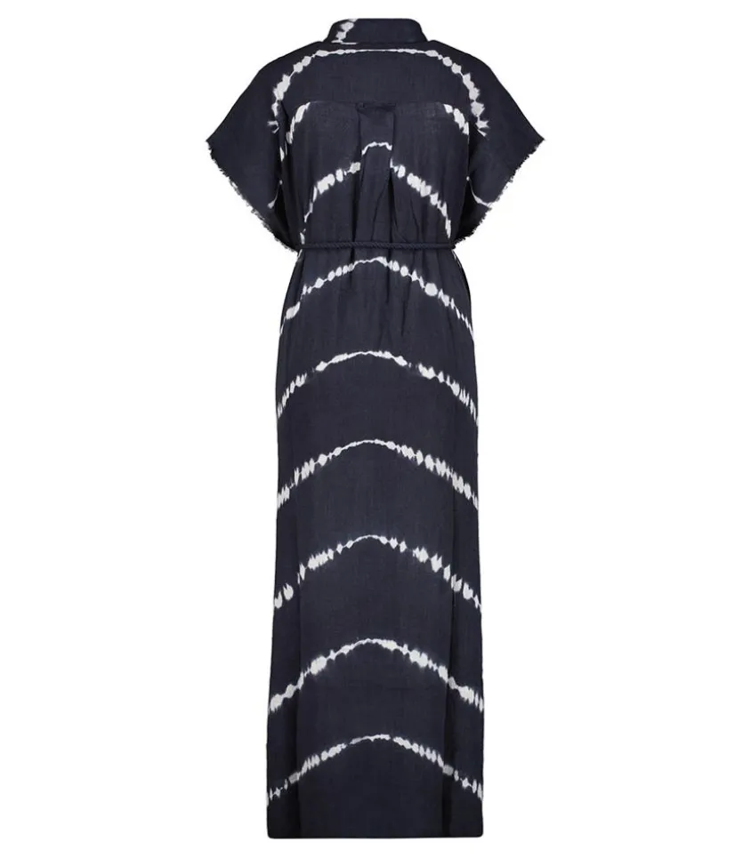 Chemise Longue Mykonos Bleu Nuit