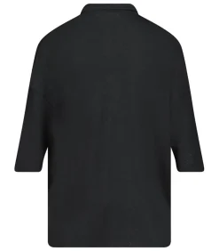 Chemise Manches 3/4 Noir