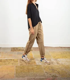 Chemise Manches 3/4 Noir