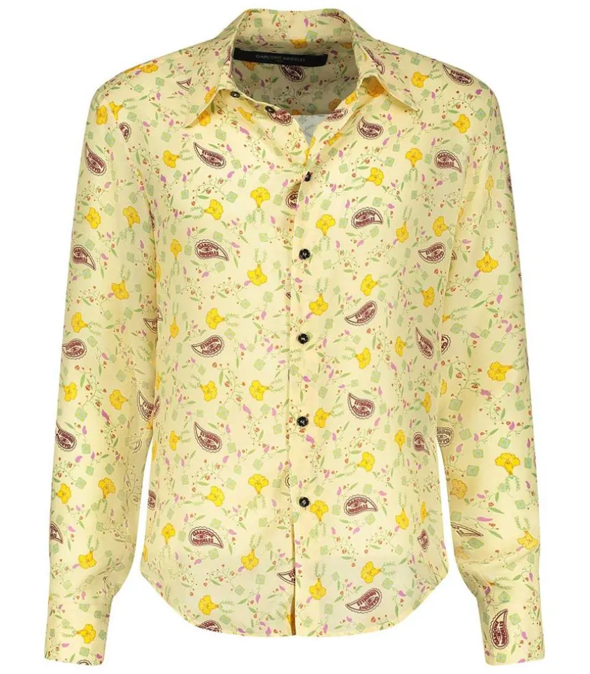 Chemise Paisley En Soie