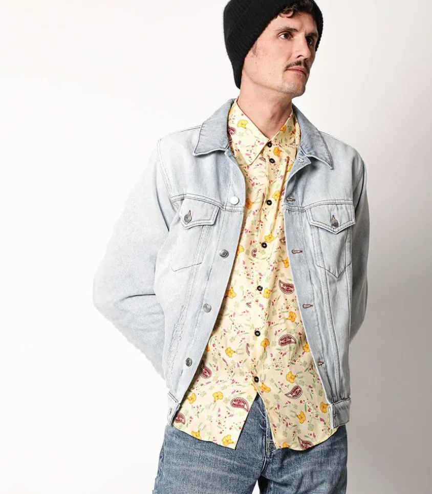 Chemise Paisley En Soie