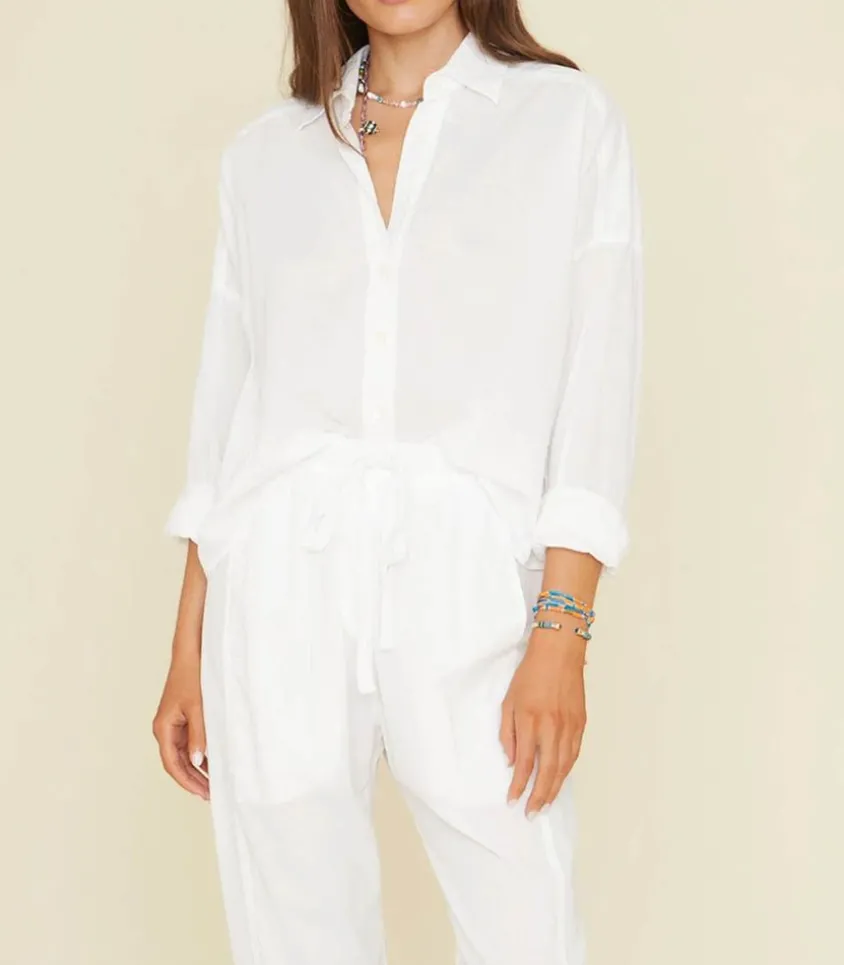 Chemise Riley White