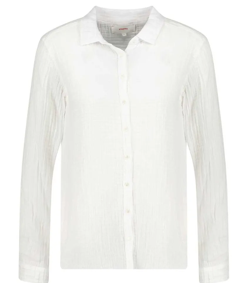 Chemise Scout En Gaze De Coton White
