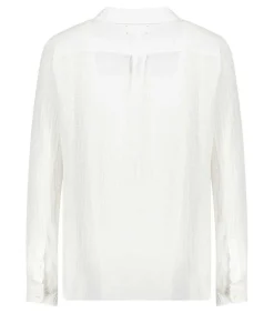Chemise Scout En Gaze De Coton White