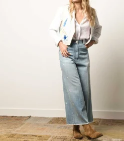 Chemise Scout En Gaze De Coton White