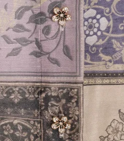 Chemisier Lyrical Book Print Book Cover Patch