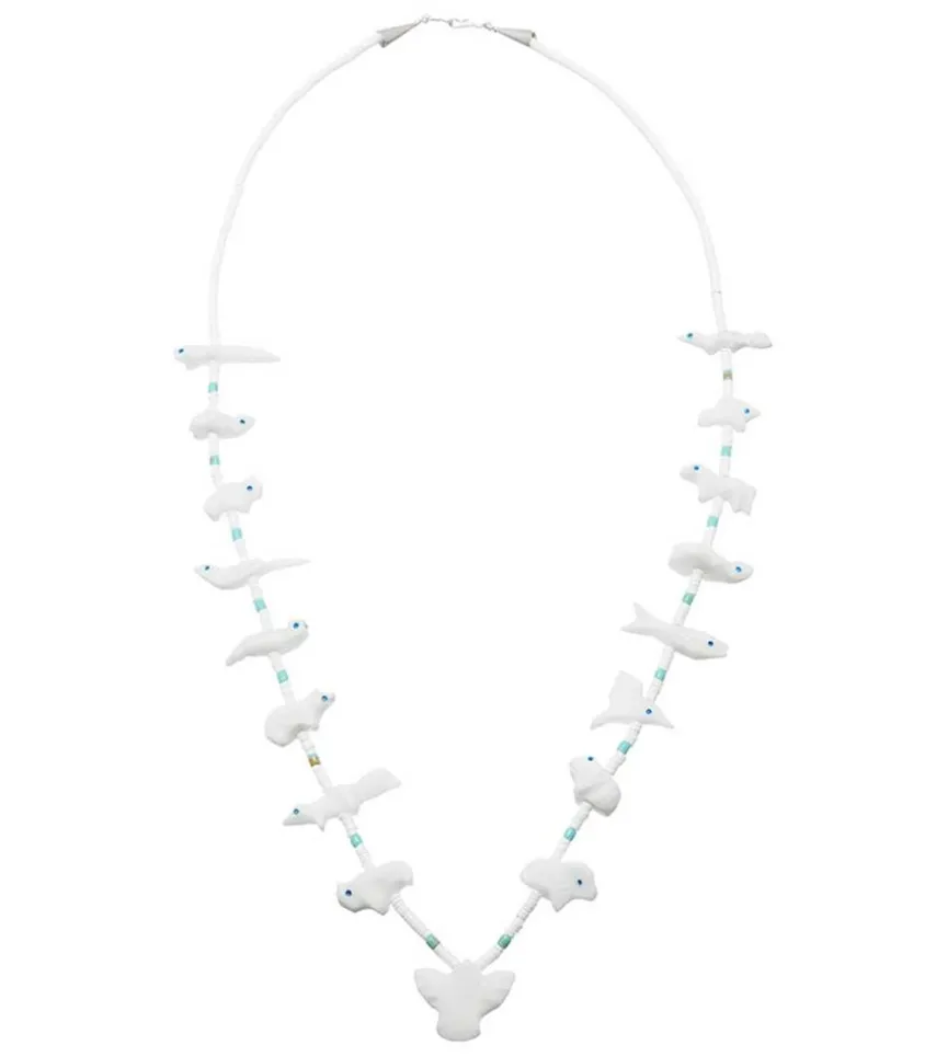 Collier Fetiches Animaux Jaspe