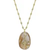 Collier Gaia N°1 Rutile Quartz