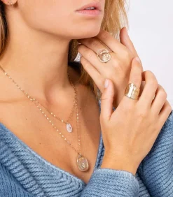 Collier Gaia N°1 Rutile Quartz