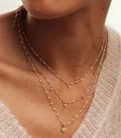 Collier Gigi Supreme 1 Diamant Or Jaune 42 Cm