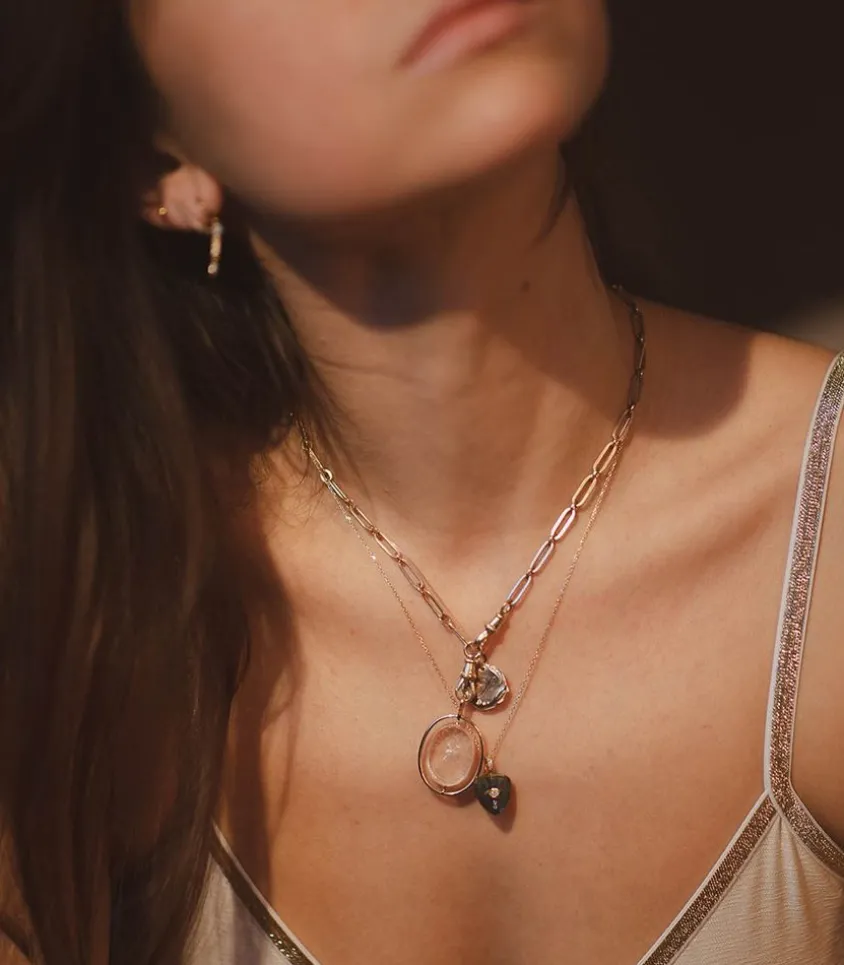 Collier Initiale N°5 Or