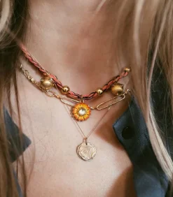 Collier Initiale N°5 Or