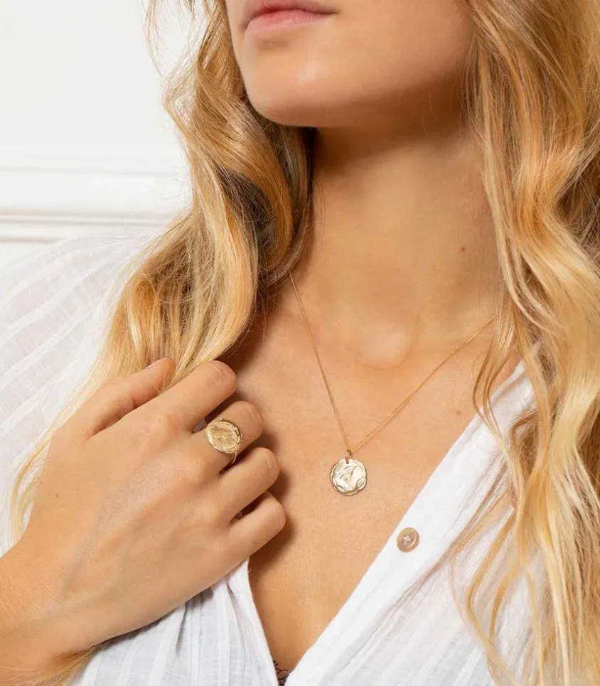 Collier Initiale N°5 Or