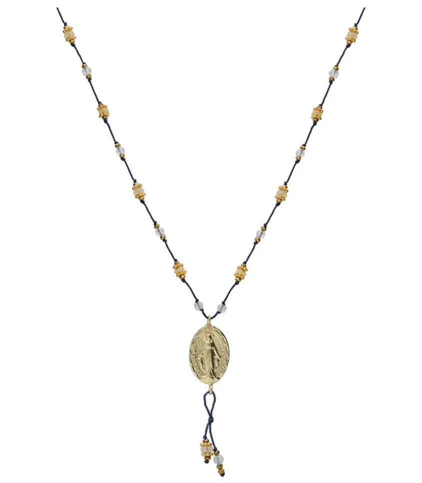 Collier Medaille Vintage
