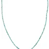 Collier Mini Turquoises Facettees