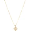 Collier North Star Diamant Or Jaune 45 Cm