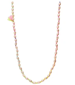 Collier Perles Nacrees Ovales