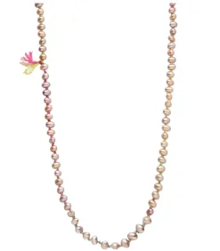 Collier Perles Nacrees Rondes