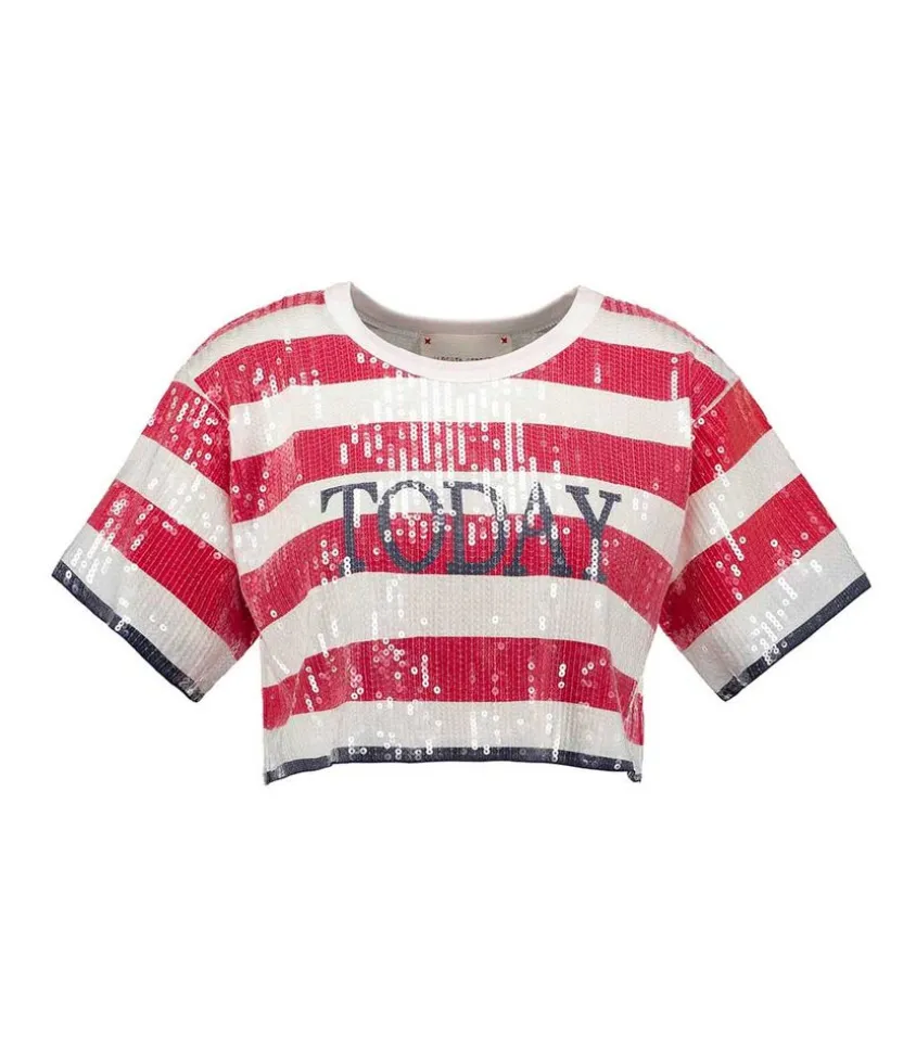 Crop Top Sequins Today