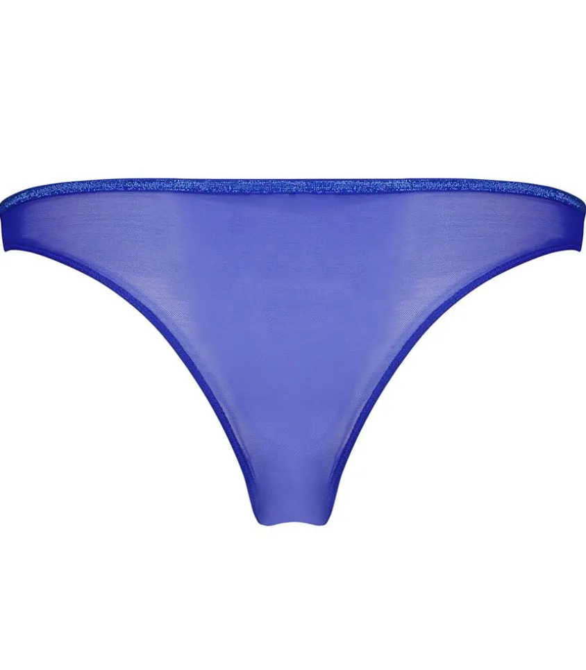 Culotte Bresilienne Georgia Blue Mesh