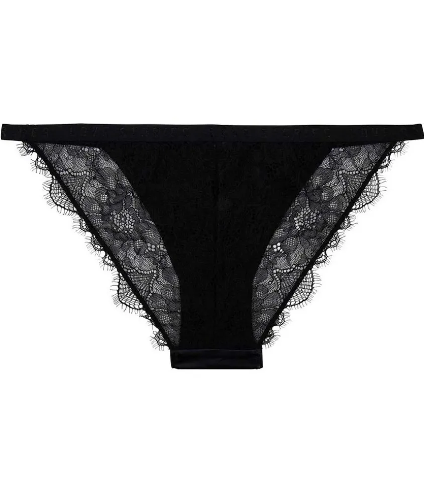Culotte Wild Rose Black Satin